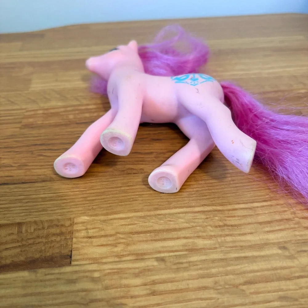 Hasbro My Little Pony G1 Sweetheart Sister Twinkler 1988 Vintage Pink Toy Pony